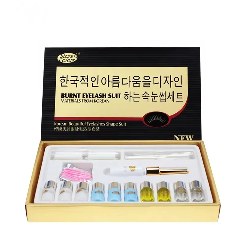 Professionele Permanent Lotion Wimperpermit Kit Curling Wave Wimpers Lift Set Wimper Make-Up Korea Professionele Wimper Perming Set