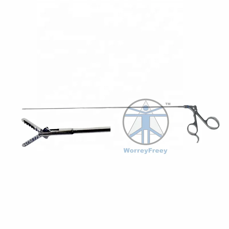 Urology Ureterorenoscopy Set Grasping Foreign Body Forceps 4FR*580mm Ureterorenoscope Rigid Forceps