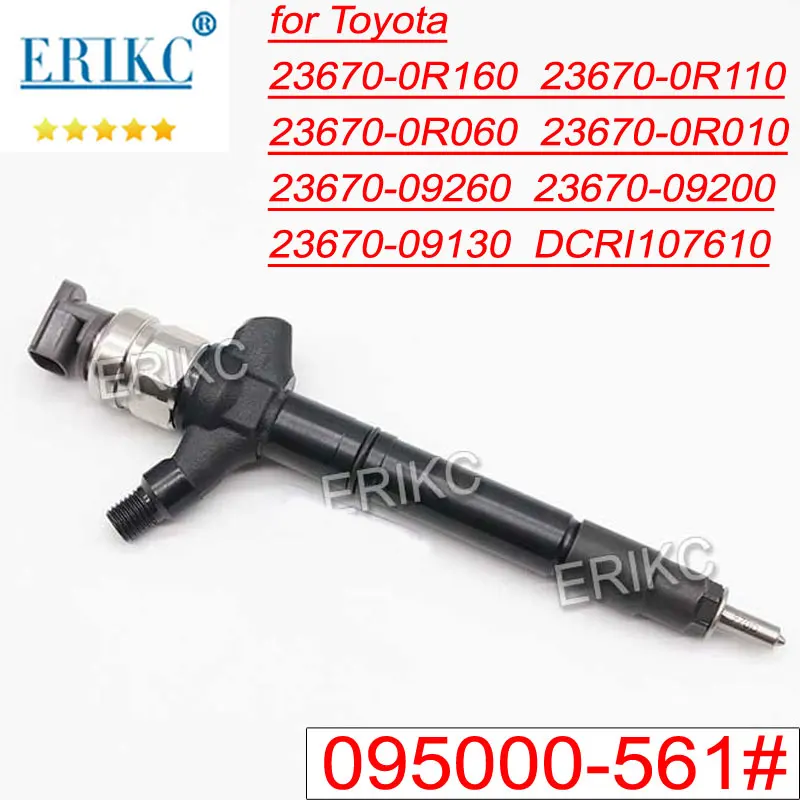 095000-5611 Common Rail Injector 23670-09260 095000-5610 Diesel Injector Assy for Denso 23670-0R160 Toyota 2.2D Avensis Corolla