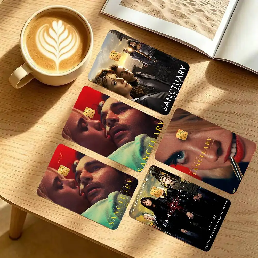 Sanctuary Thriller Movie Credit Card Sticker Waterproof PVC Skin Cover For Debit Bank Card, Removable Card Decal Wrap