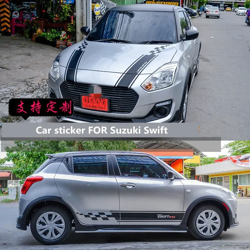 

Car stickers FOR Suzuki Swift appearance decoration modified body Vinyl decal film