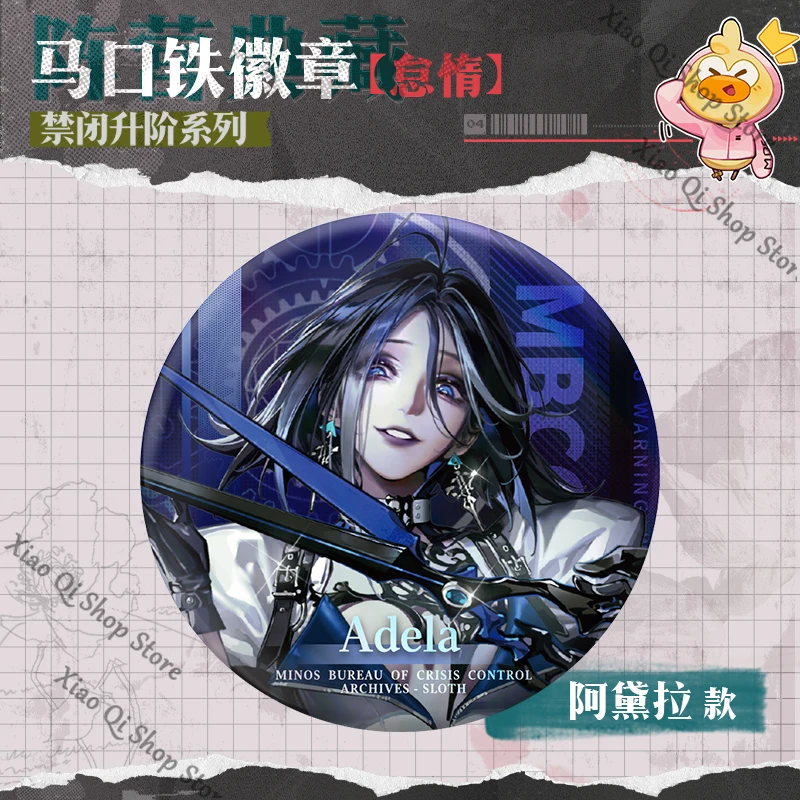 【Path to Nowhere】เกมเพื่อนร่วมงาน Confinement Upgrade Series Camp Collection ป้ายดีบุก 65 มม. ของขวัญ Collector's Edition