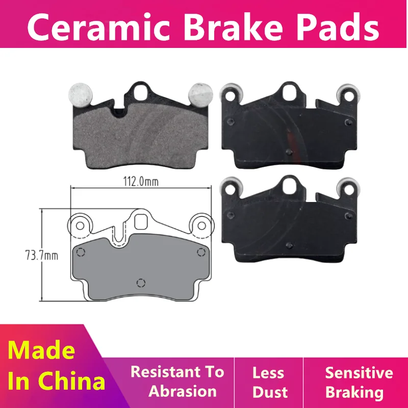 

For VW Touareg 4motion (7l) (2002-2010) Rear Brake Pads 4L0698451D 7L0615415B 7L0698451/Auto Parts D978