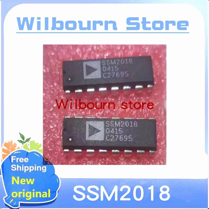 

2PCS/LOT SSM2018 SSM2018P DIP16 New original stock