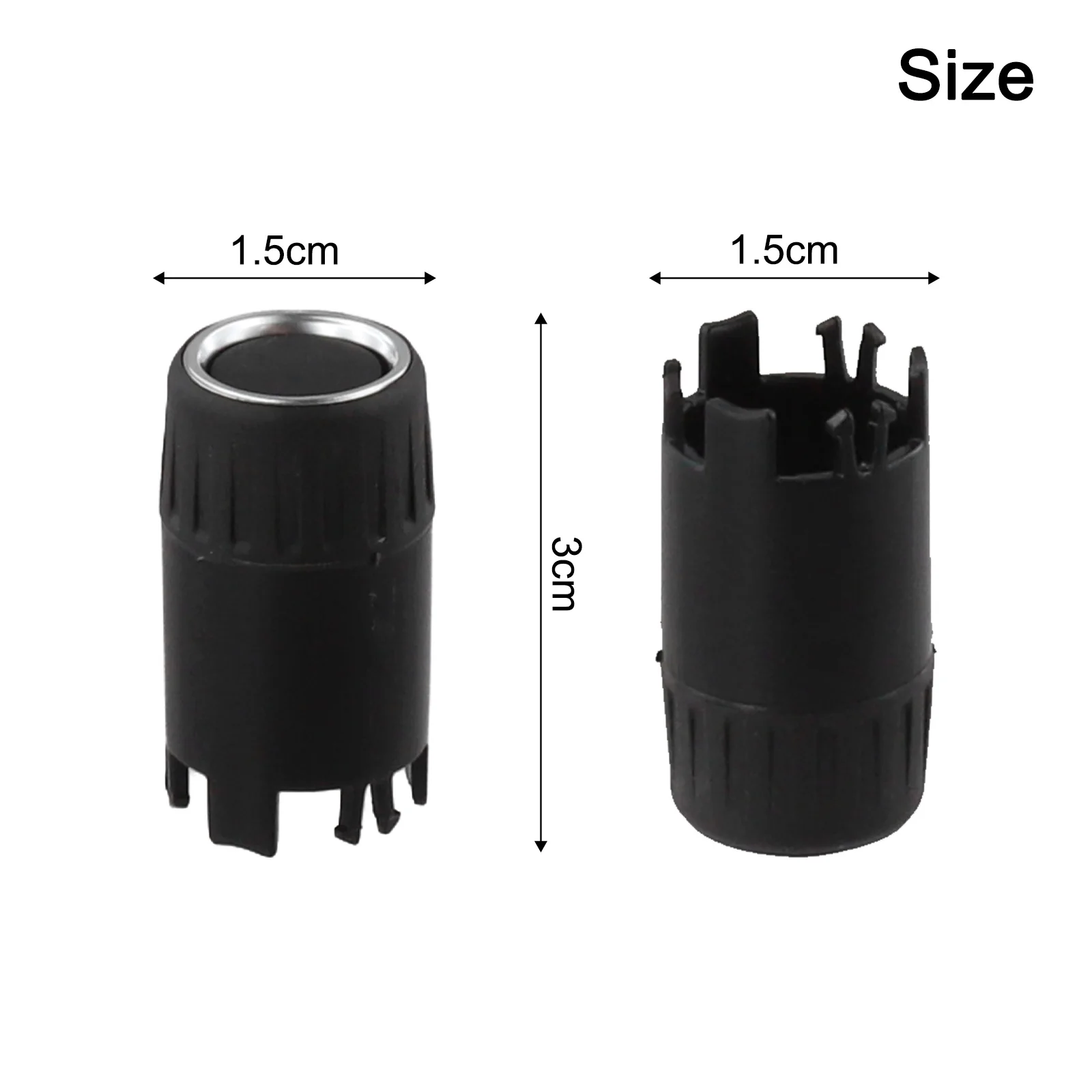 As Shown In The Figure Car Radio Knob Multi-Sided Knob Dual-Sided Use Feature Easy Installation Ergonomic Design