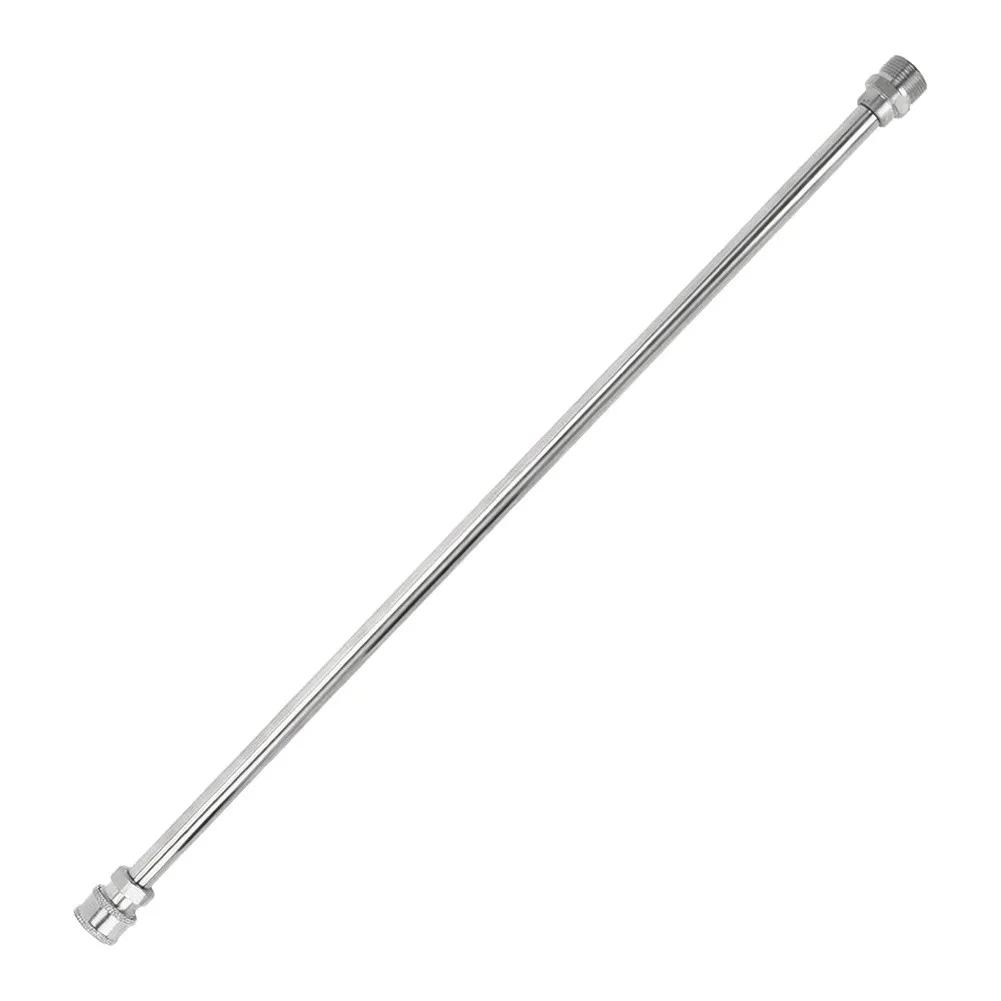 Stainless Steel 17 inch Extension Wand for Pressure Washers Compatible with Most Quick Connect Power Washer Tips
