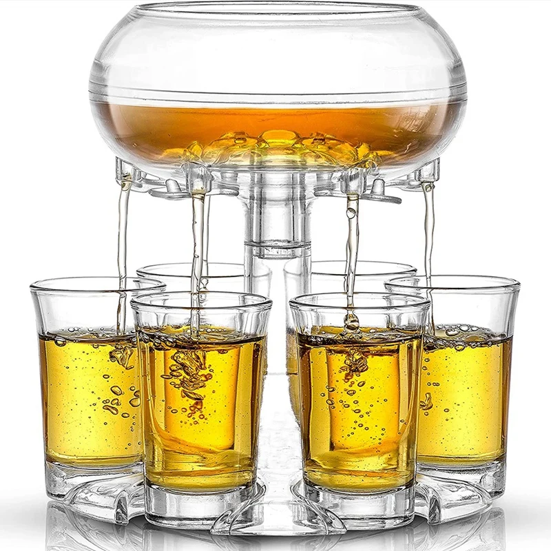 6 Shot Glass Wine Whisky Beer Dispenser Games Dispenser Wine Whisky Beer Wine Liquor Games Drinking