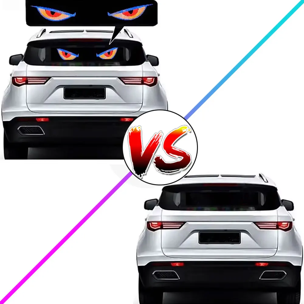 RGB LED Matrix Pixel Panel Control Remote LED Panel Flexible Display Licht Remote APP Bluetooth Auto werbung Bildschirm Decoraive