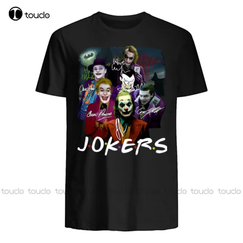 6 Cast Jokers Signed Gift Fan Horror Movie Film Cinema Tshirt Size Xs-5Xl Mens T Shirt Fashion Tshirt Summer New Popular Tshirt