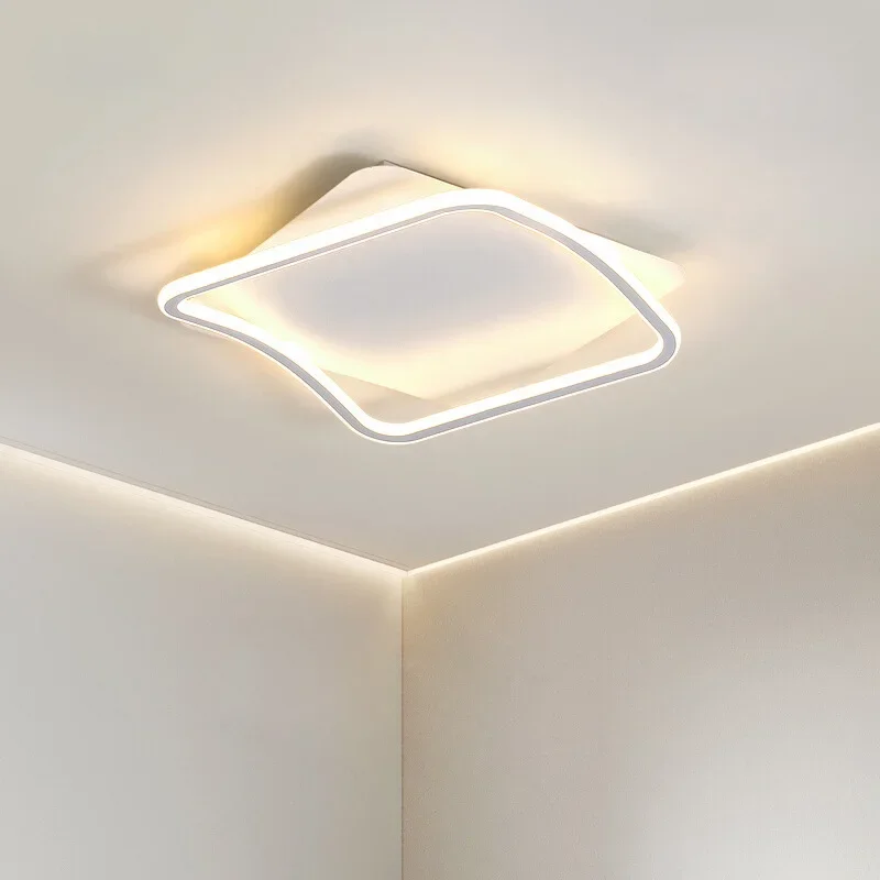 Nowoczesny żyrandol sufitowy LED do salonu sypialnia gabinet pokój dziecięcy kuchnia korytarz Loft Home Decor oprawa oświetleniowa wewnętrzna