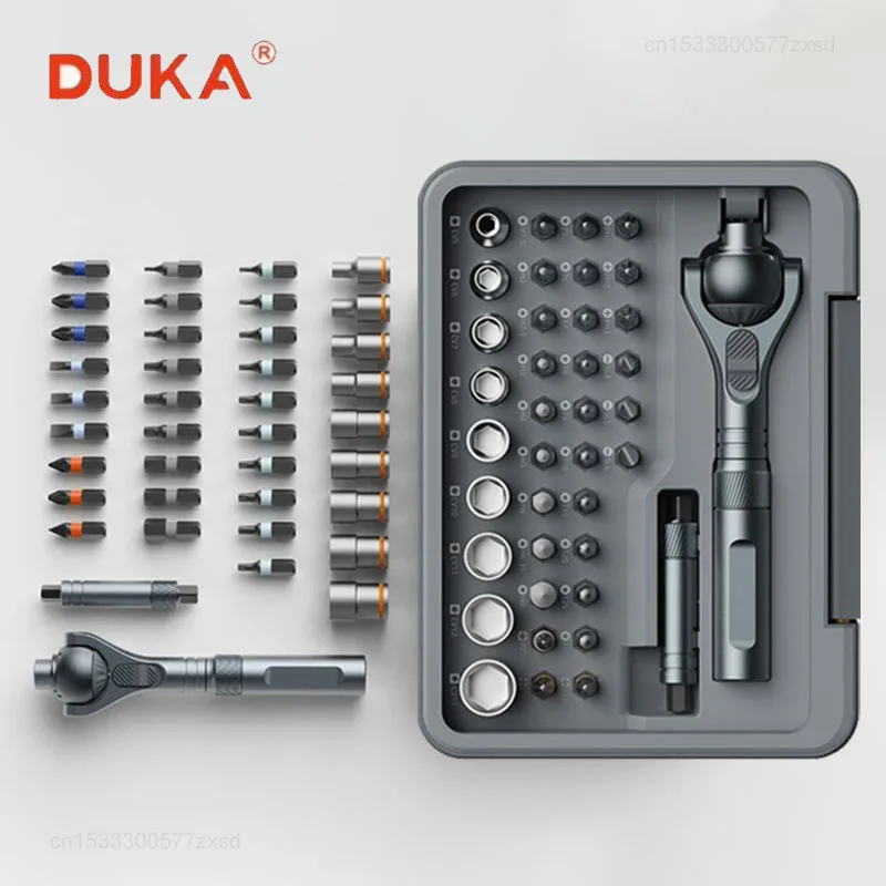 

New DUKA Atuman RS2 Ratchet Screwdriver Set 40 in 1 Magnetic Precision Screwdriver Bit DIY Household Repair Tool For PC & Iphone
