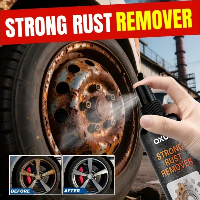 100ML Rust Remover And Lubricant Spray for Car Wheels Metal Parts - Efficient Elimination Long-lasting Protection
