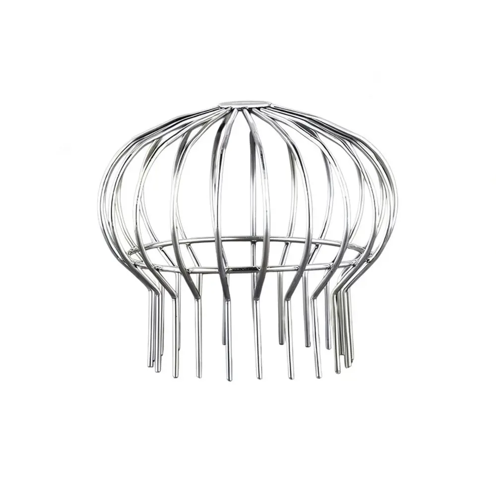 Stainless Steel Anti Clog Drain Filter For Roof Terrace Downspout Mesh Guard Prevent Leaves Blockage Drainage Net