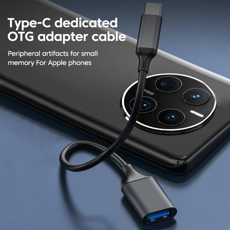 Olaf Type C to USB 3.0 OTG Adapter Cable For PC Laptop Phones Flash Drive Connector USB Adapter Type C Converter Cable