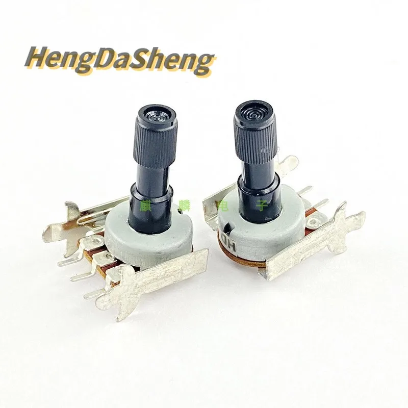 5Pcs R161 Type B50K Single 3-pin Volume Potentiometer Power Amplifier Height And Bass Adjustment Knob B503