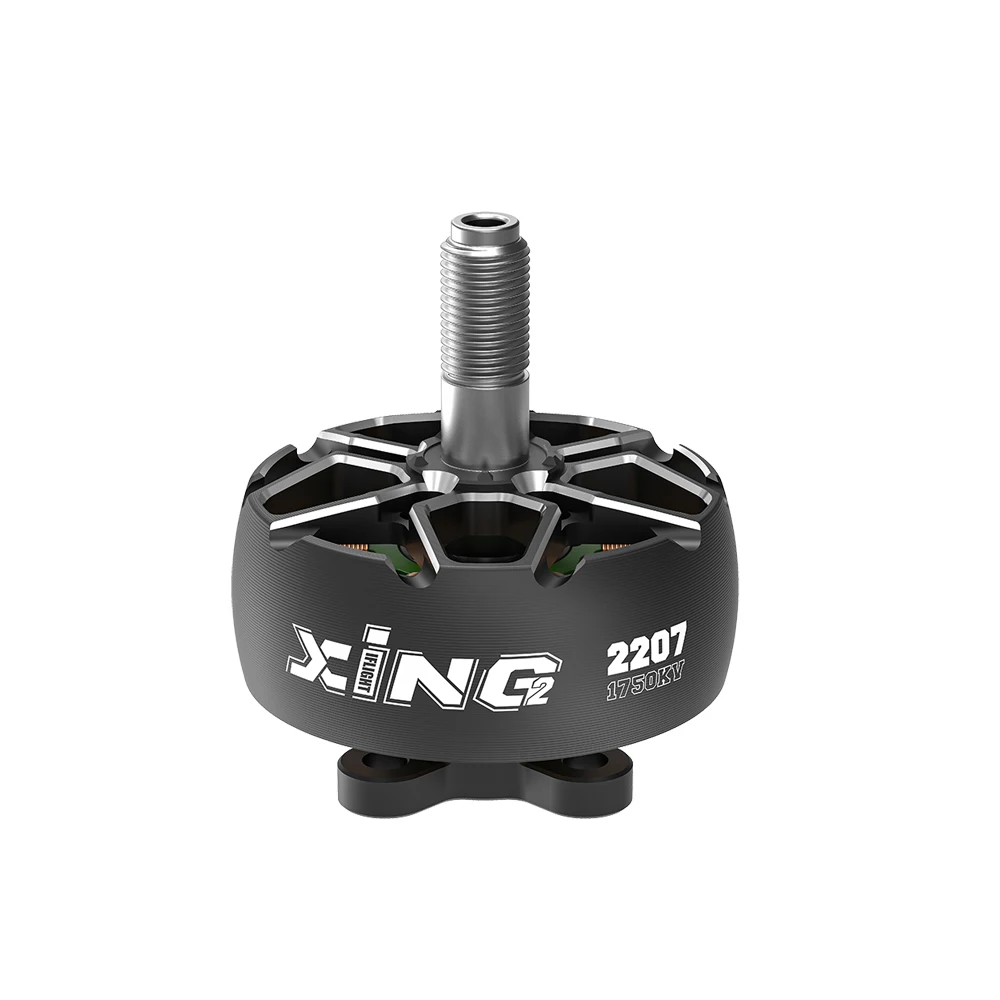 iFlight XING2 2207 1750KV 6S 2750KV 4S FPV Brushless Motor Unibell with 5mm Titanium Alloy Shaft for Nazgul Evoque F5 FPV Drone