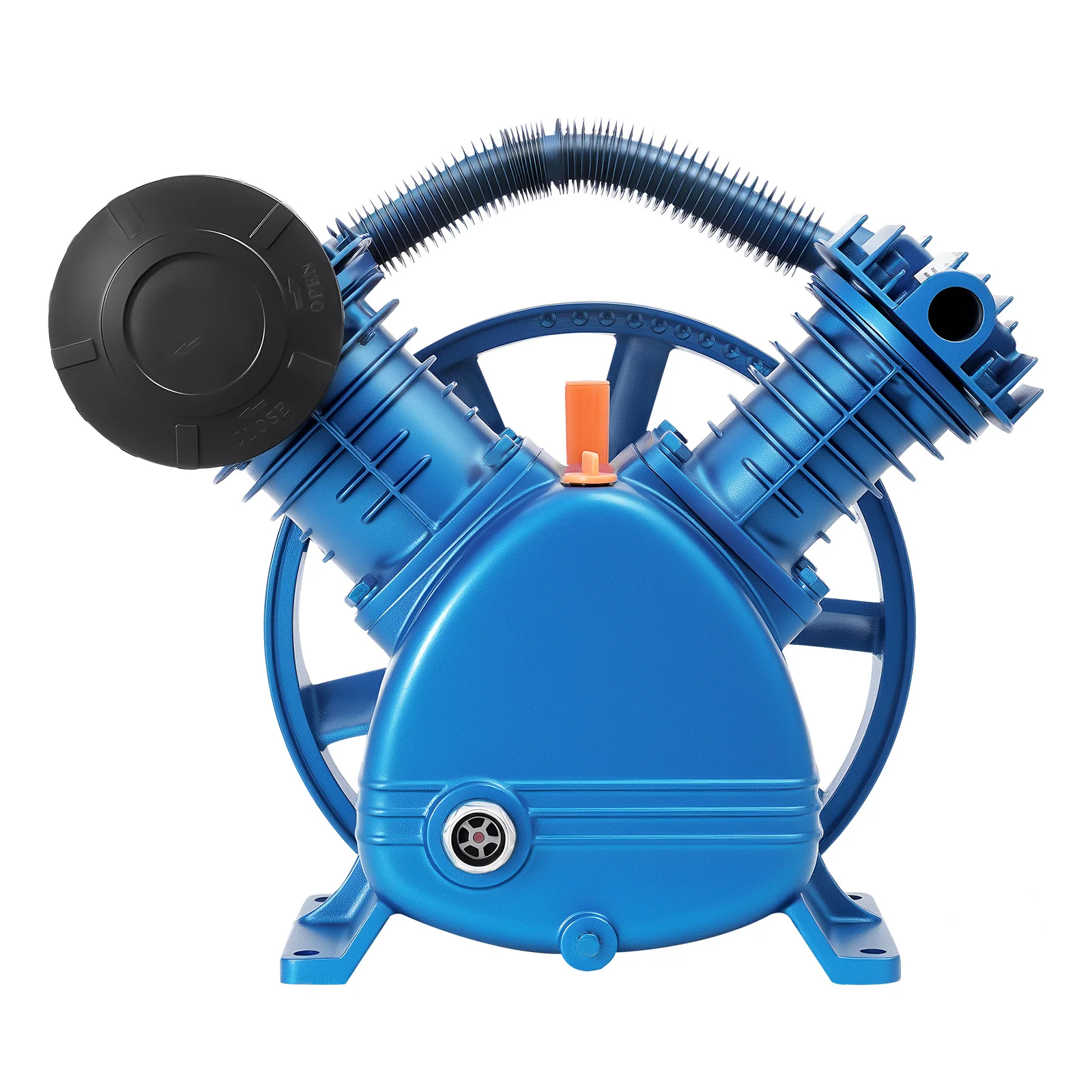 V-0.6/12.5 Luftkompressor-Pumpenkopf 4 kW 2-Zylinder-Luftkompressor-Pumpenkopf, tragbarer Luftkompressor-Pumpenkopf – Detail 9