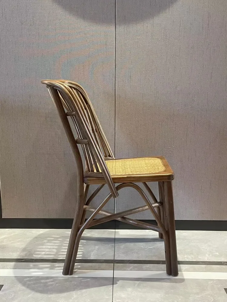 

True vine back chair, household single casual dining chair, adult