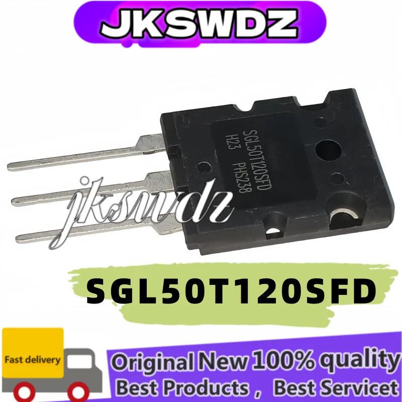 

5PCS NEW 100% SGL50T120SFD SGL50T120 50T120SFD SGL50N120AND SGL50N120 50N120AND TO-264 TO-3PL IGBT transistorJSWDZ