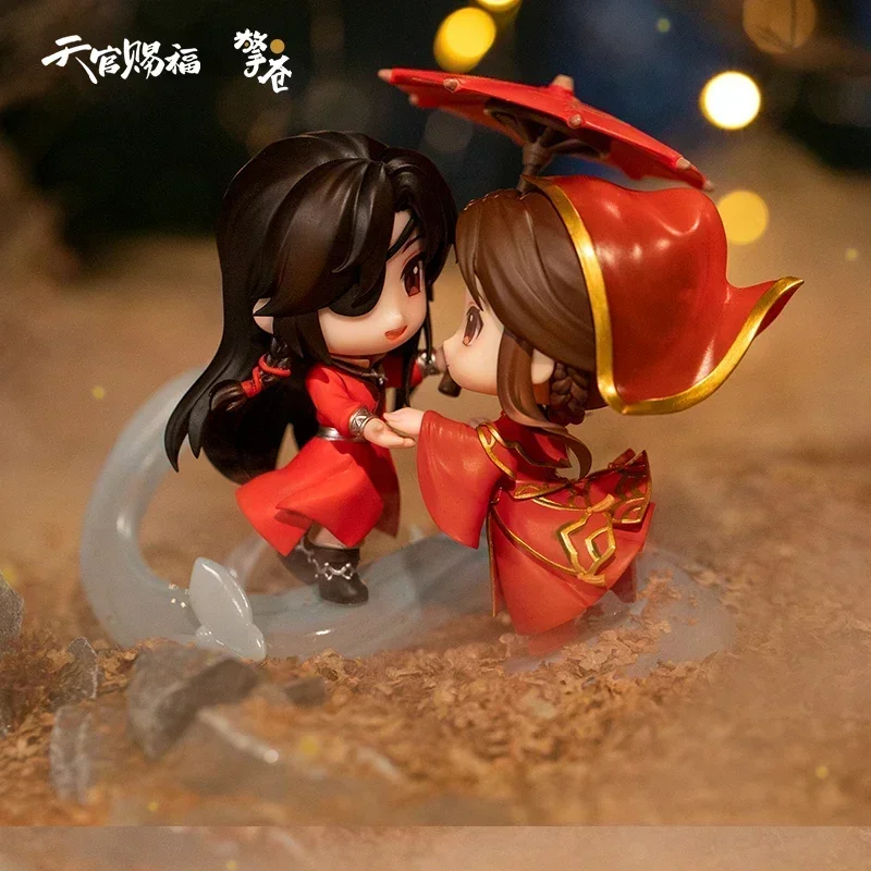 Cute Tian Guan Ci Fu Xie Lian/Hua Cheng Gk Q Version Anime Figure Anime Peripheral Model Toys Collect Friends Xmas New Year Gift