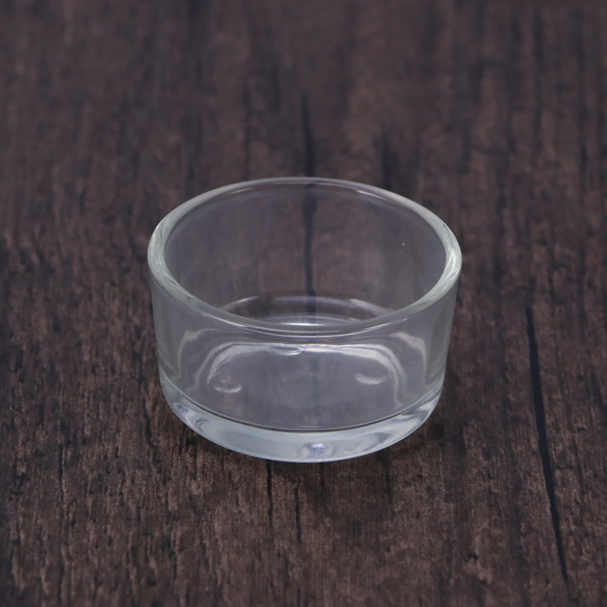 

Glass Reptile Feed Dish Clear Round Dishes for Small Fish Reptiles Delicate Ornamental Supplies Reptile Food Round Dishes