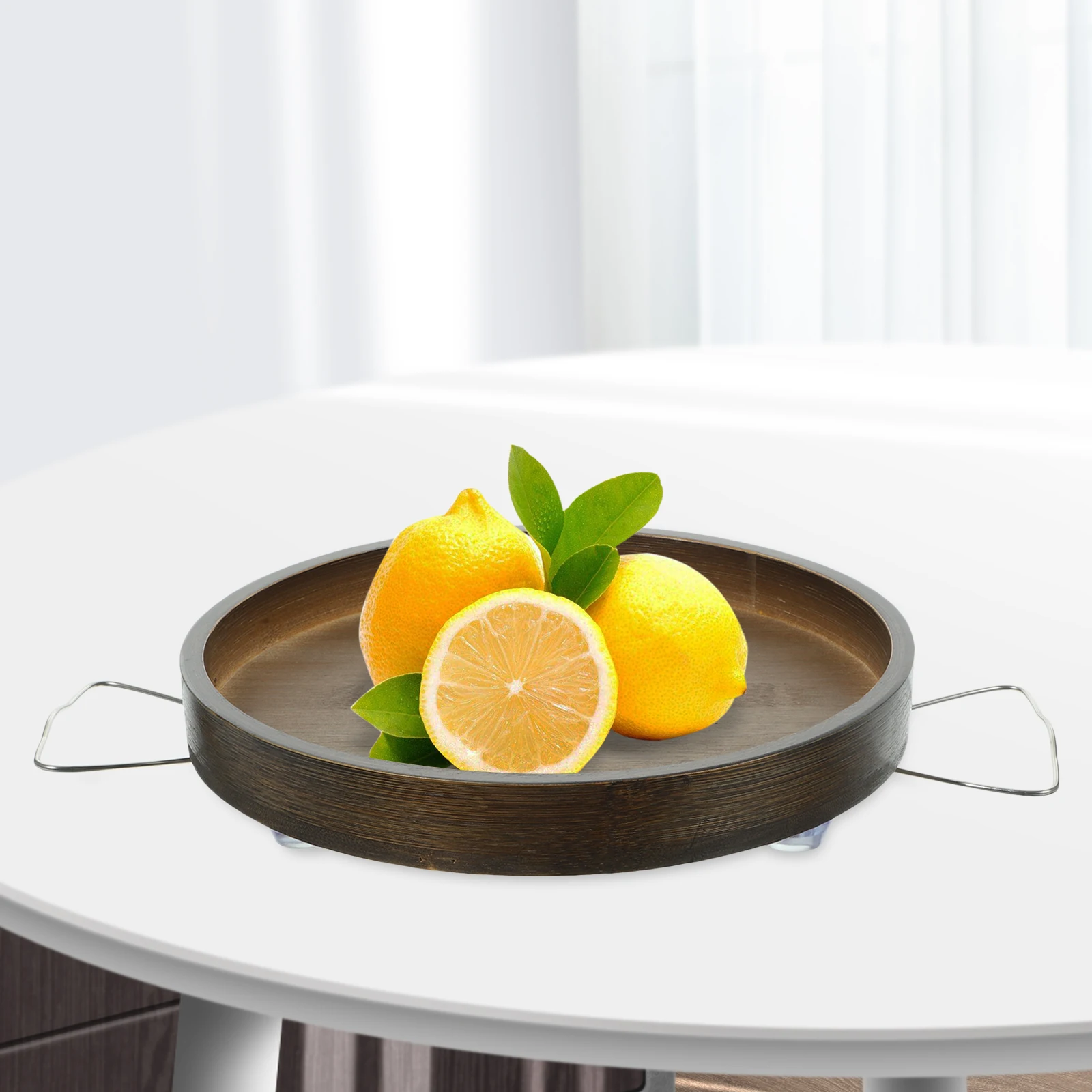 

Sofa 33x22cm Clip on Couch Bamboo Side Tables Table for Snacks Books Bamboo Coaster Couch Table Phone Storage