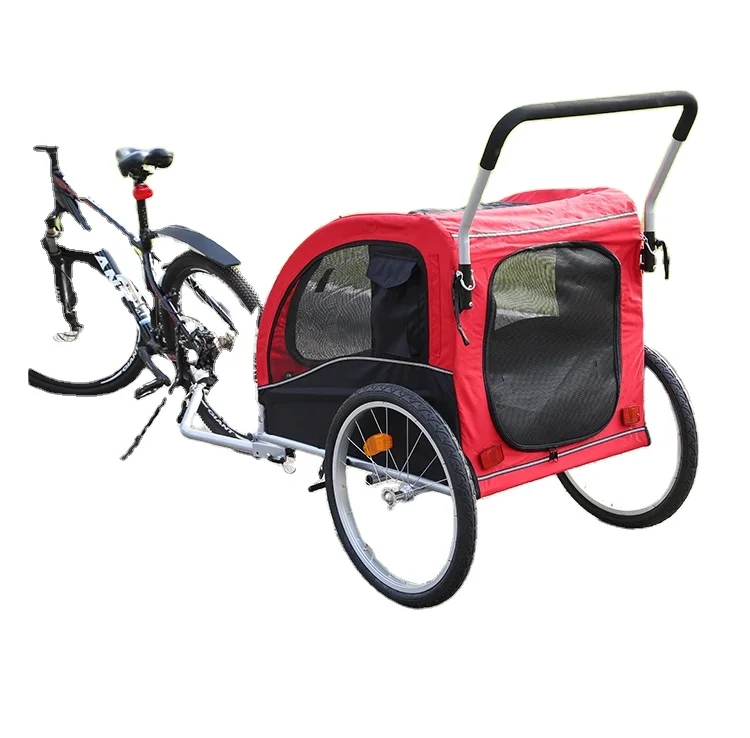 

Heavy Duty Bike Load Trailers, Removable Convertible Strollers, Children's Pet Groceries, All Terrain Cycling Joggers