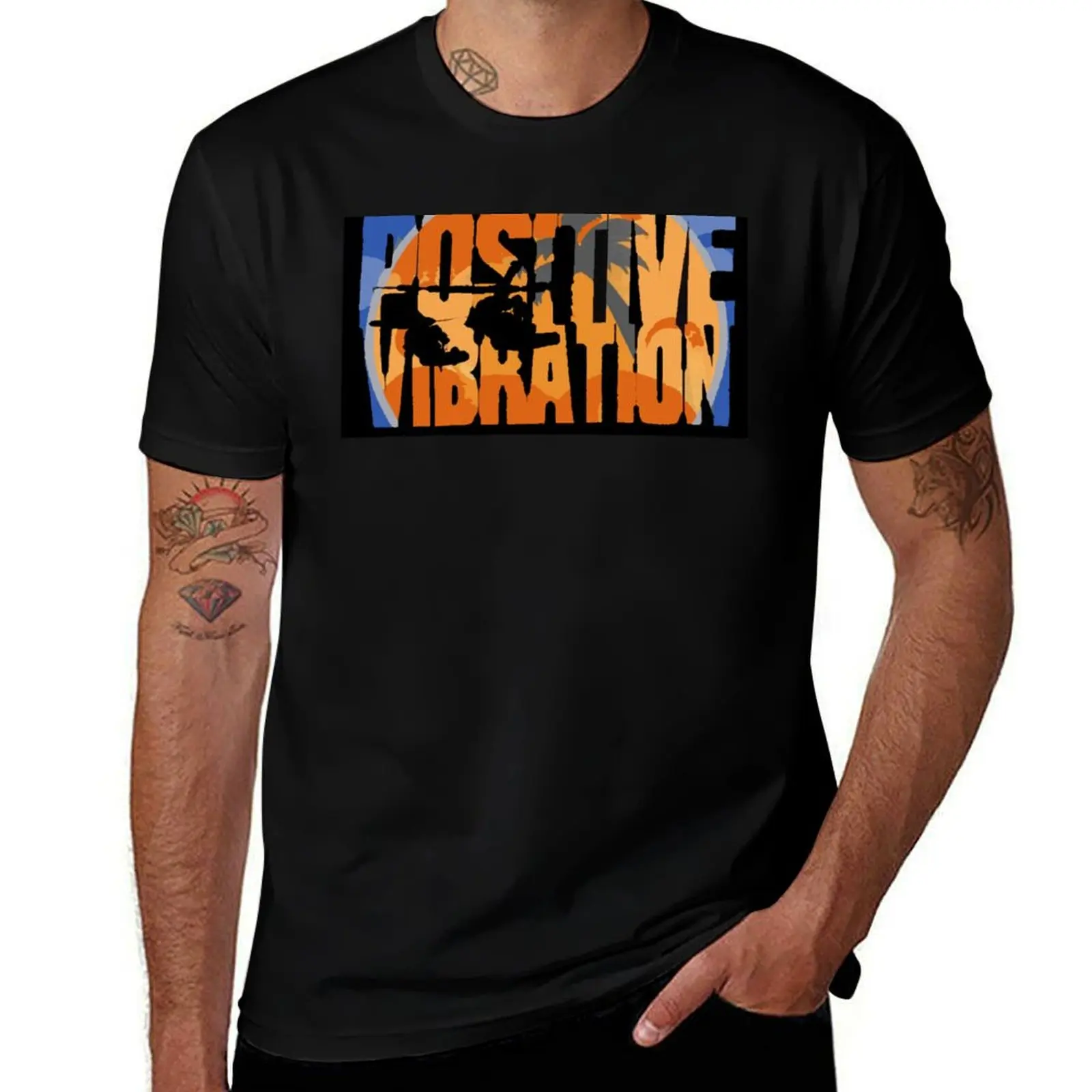 

SEAL TEAM JASON HAYES REPLICA TSHIRT POSITIVE VIBES T-Shirt funny t shirts man T-Shirt