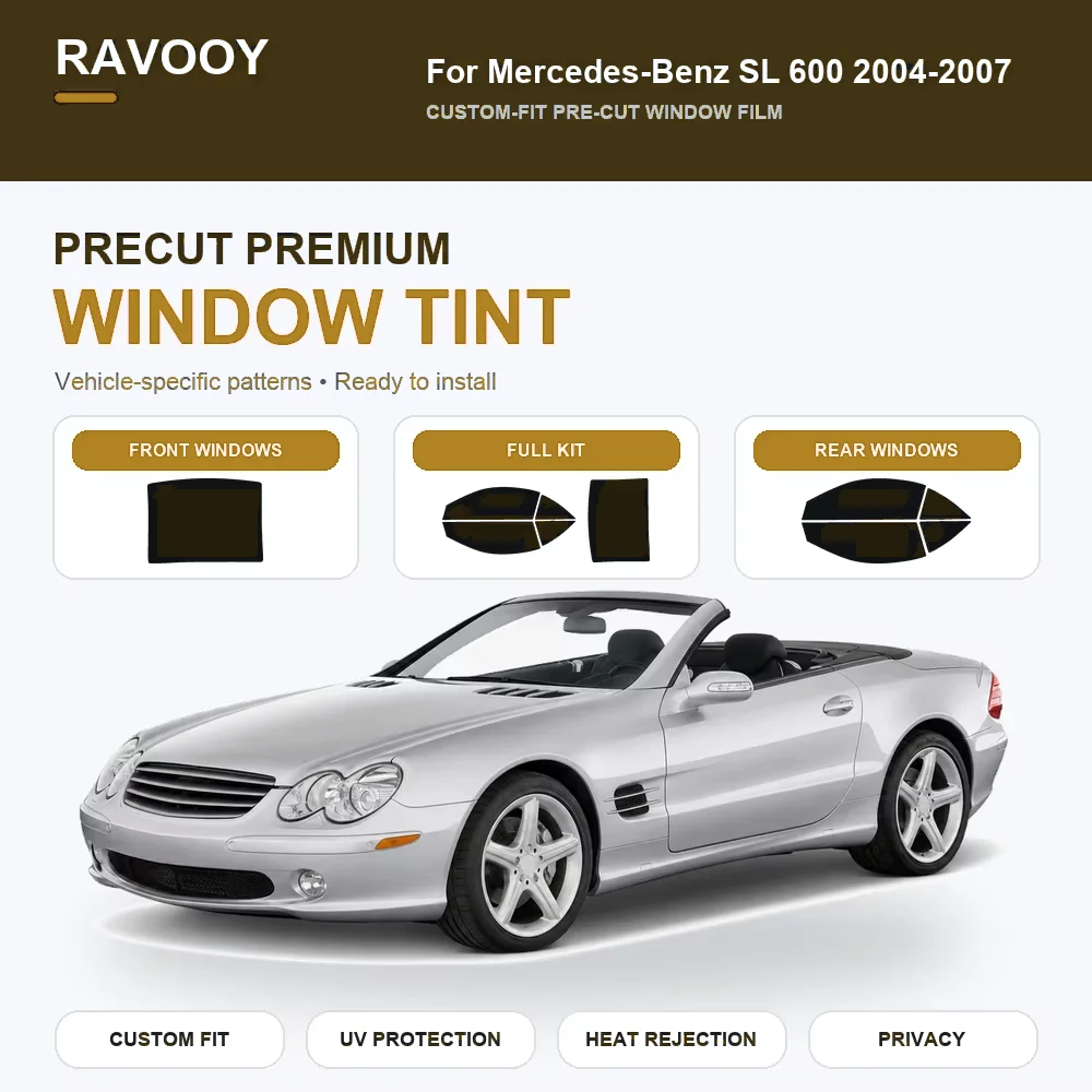 premium-precut-window-tint-kit-front-rear-windows-rear-windshield-for-mercedes-benz-sl-600-2004-2007-car-solar-nano-ceramic-film