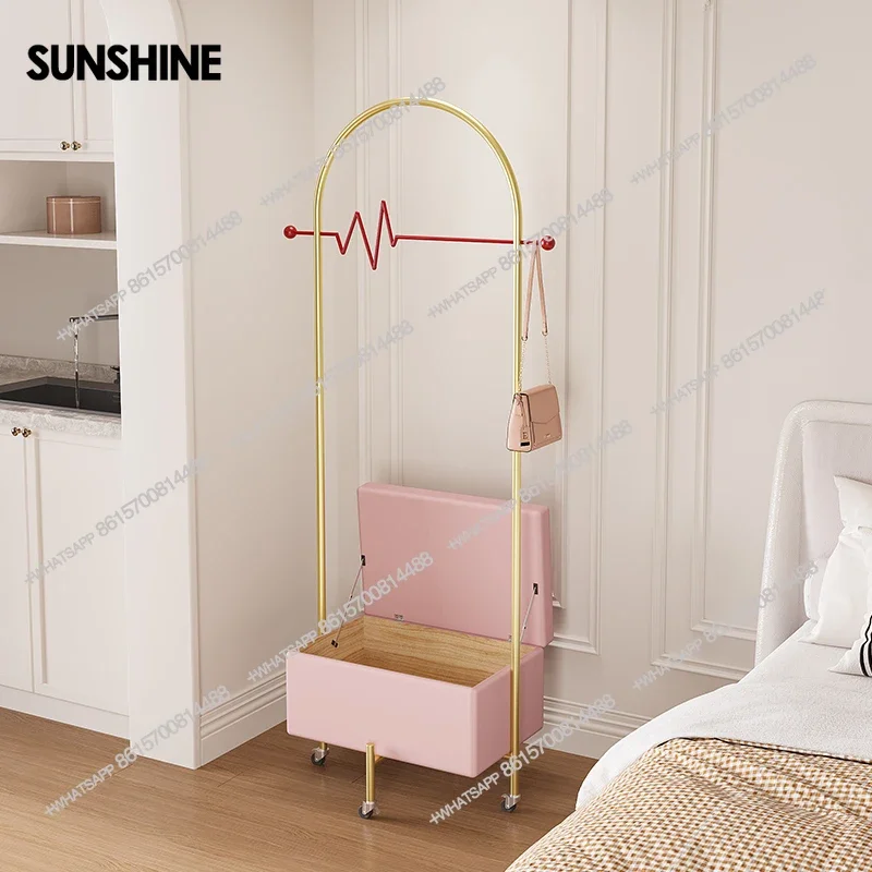 

Vertical Minimalist Clothes Racks Black Stylish Modern Design Bedroom Clothing Rack Nordic Hotel Perchero De Ropa Room Furniture