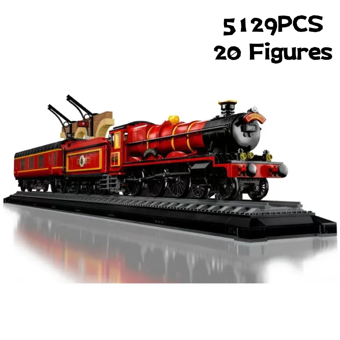 

in stock 2022 Hot 76405 5129pcs Train Station Collector's Edition Assembled Building Block Model Kit Kid Toy Gift