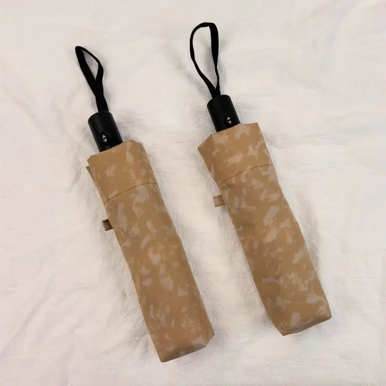 Fully automatic ultra-lightweight windproof and wind-resistant folding umbrella woman