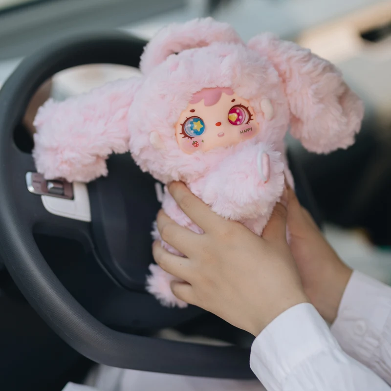 かわいいカラフルなシュガー耳掛けウサギぬいぐるみバッグチェーン付きファッショントレンドクリエイティブバックパックビニールフェイスPVCバッグサプライズギフト