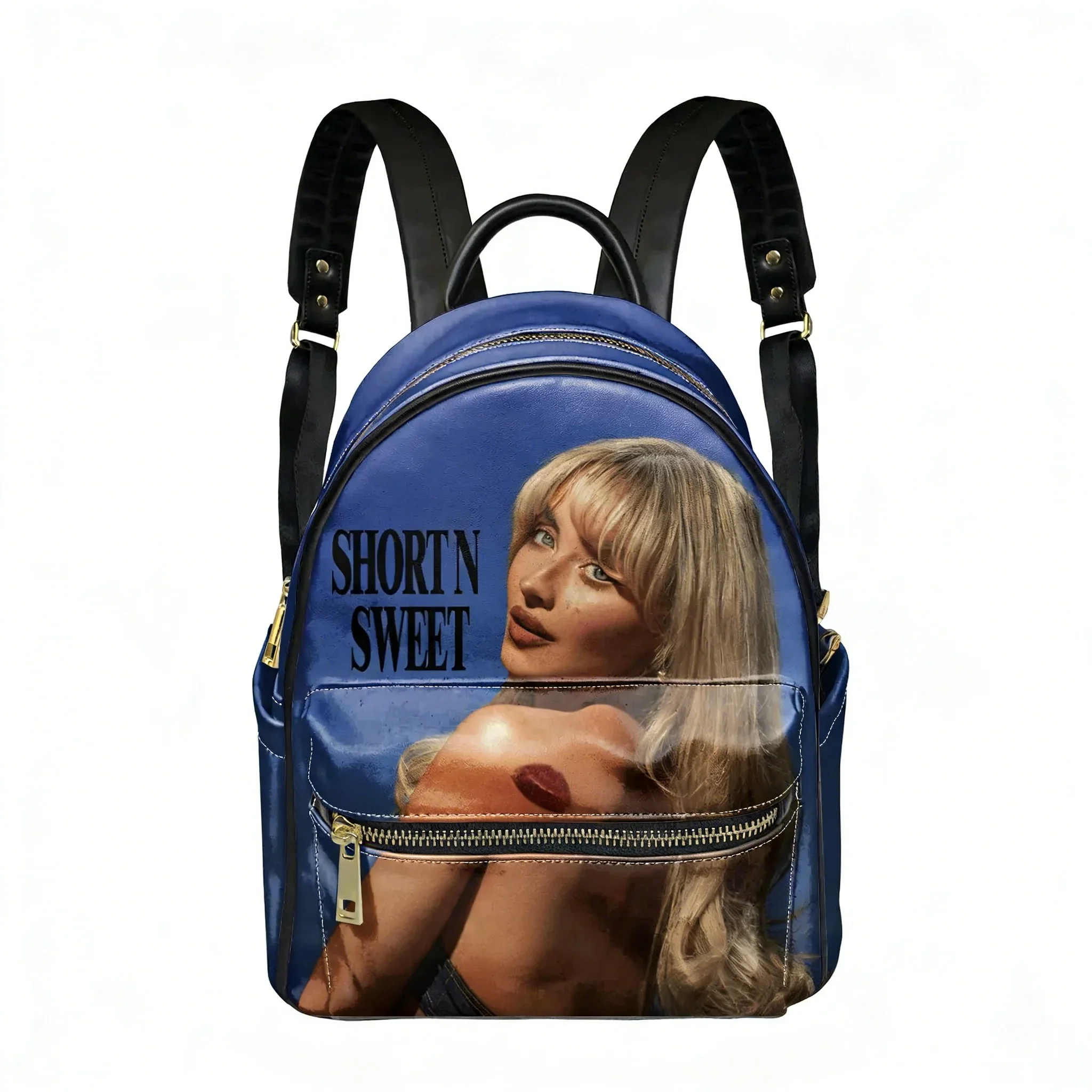 Sabrina Carpenter Singer Actor Backpack Womens Men Personalized Double Shoulder Bag Busines Travel Bookbag Rucksack Gift Daypack