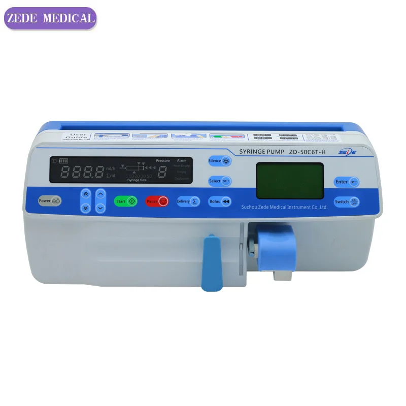 Laboratory Equipment High accuracy Lab Injector Pump with different units and 0.1 to 1200ml/h flow rate