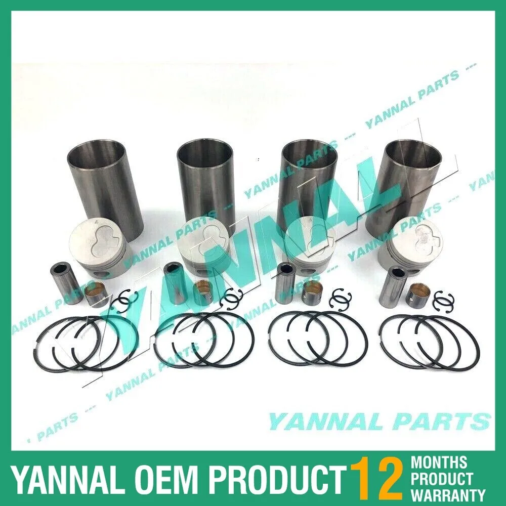 

FOR MITSUBISHI ENGINE K4E K4E-IDI LINER KIT PISTON PISTON RING CYLINDER LINER