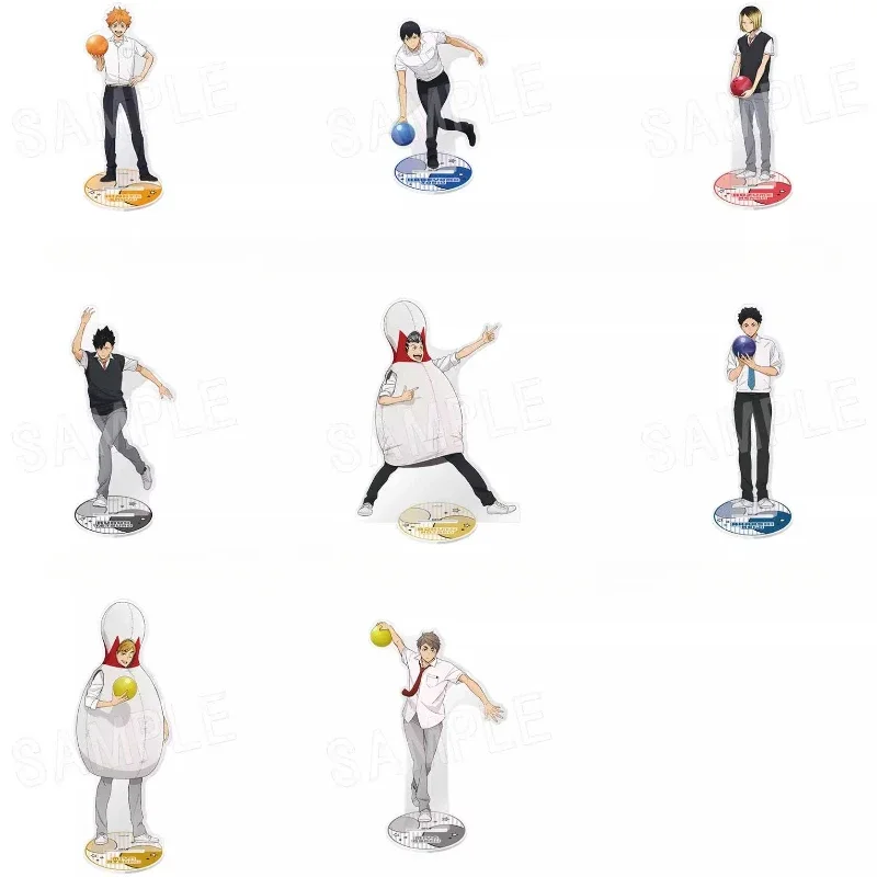 Game Kenma Kozume Shoyo Hinata Tobio Kageyama Tetsurou Kuroo Figure Doll Anime Acrylic Stand Model Plate Cosplay Toy for Gift