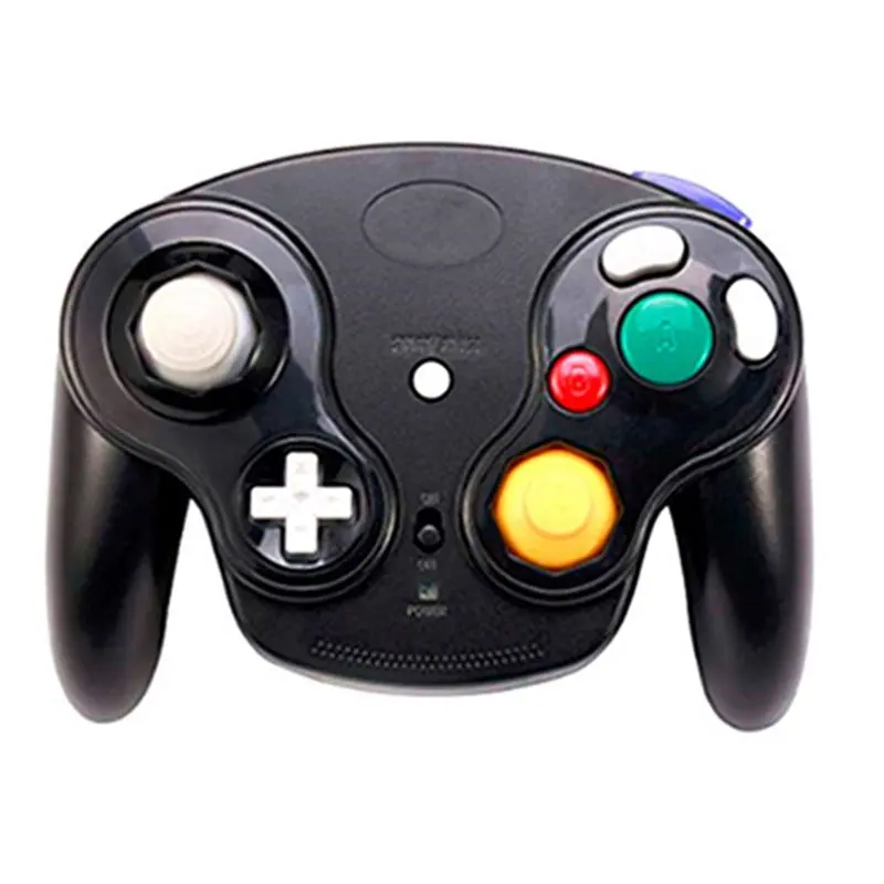 

[NEW A09R!】 For Gamecube NGC Console Compatible Wireless Game Controller Ergonomic Joystick Gamepad Manette 2.4Ghz Receiver Adap