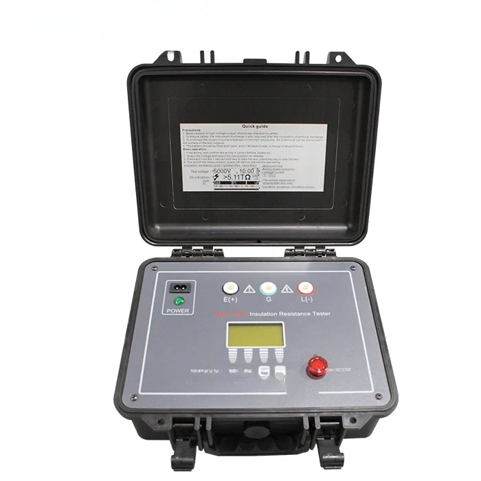 HZJY-10k-I Automatic Digital Display Electric Absorption Ratio Insulation Resistance And Polarization Index PI Tester 10kV