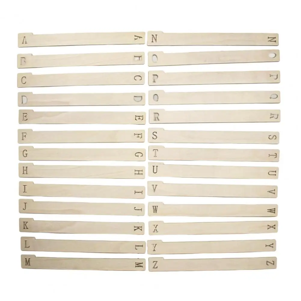 

Dividers 13/26pcs Wooden Vinyl Dividers Dvd Organizer Set Record Guide Separators Music Collection Storage Accessories