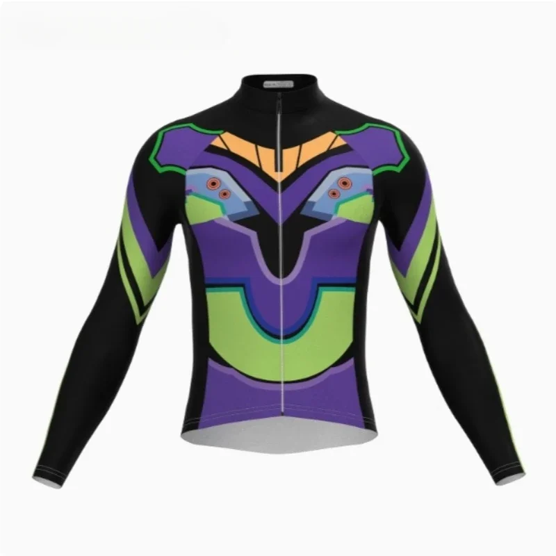 

Cartoon Anime EVA Long Sleeved Top for Men and Women Breathable Cos Neon Genesis Evangelion Cute Asuka Ayanami Rei Car Outfit