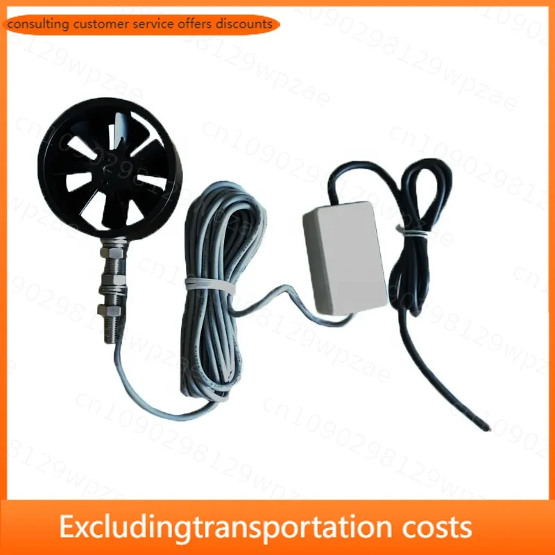 Taidacent Impeller Wind Speed Sensor Anemometer Positive and Negative Wind Speed Measurement 0-5V 0-10V 4-20mA RS485 Anemometer