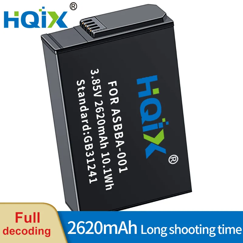 

HQIX for GOPRO FUSION panoramic Action camera ASBBA-001 battery charger