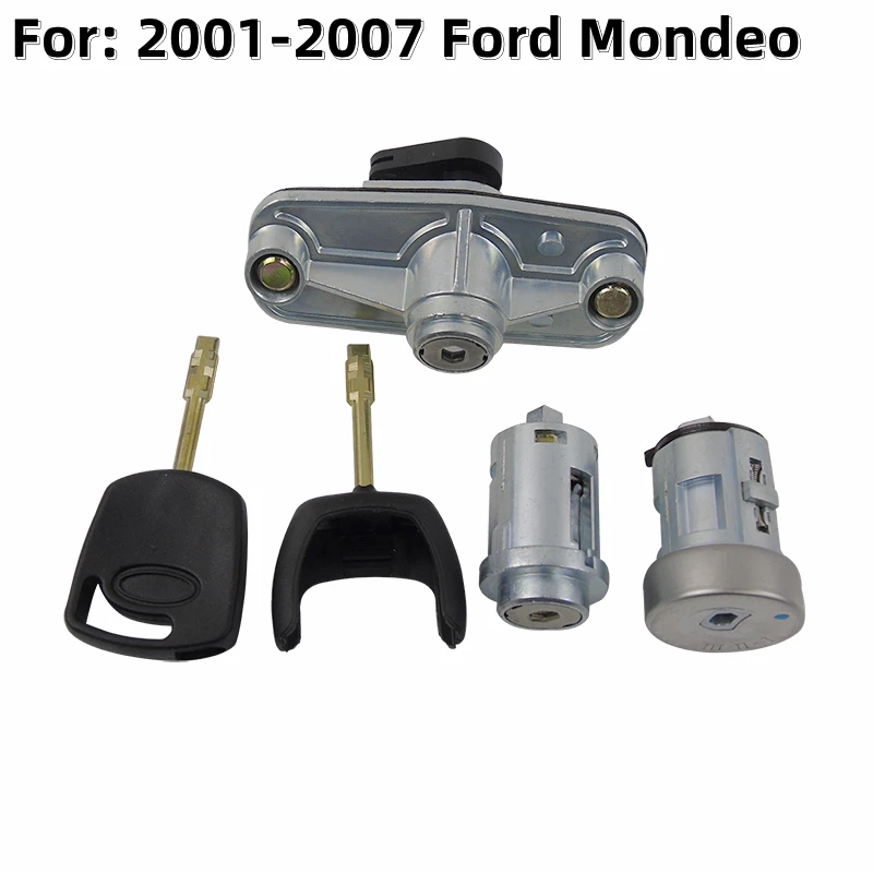 

FLYBETTTER OEM Full Set Door Lock Cylinder For Ford 2001-2007 Mondeo With 2Pcs Key