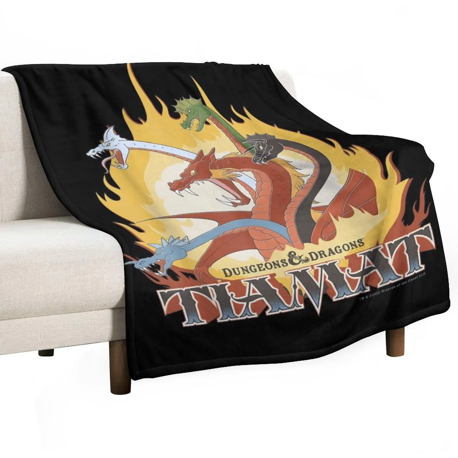 Tiamat Throw Blanket Extra Large Throw Hairys Bed covers warm for winter Blankets