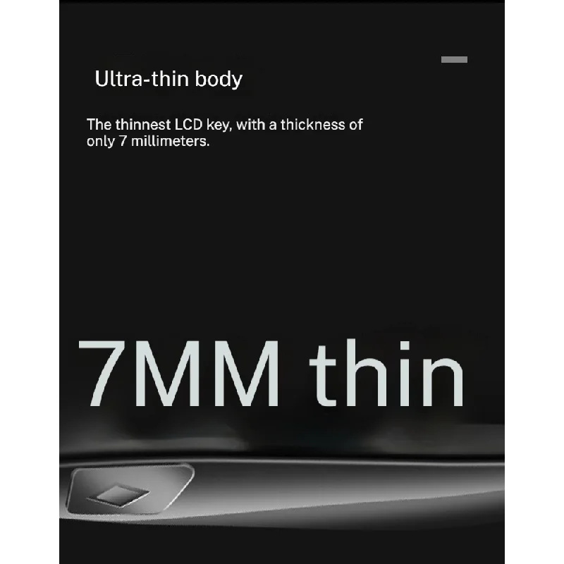Inteligentny kluczyk LCD SK03 Mercedes z funkcją komfortowego dostępu i połączeniem telefonicznym dla BMW Benz Audi Ford Land Rover Toyota Honda Tesla