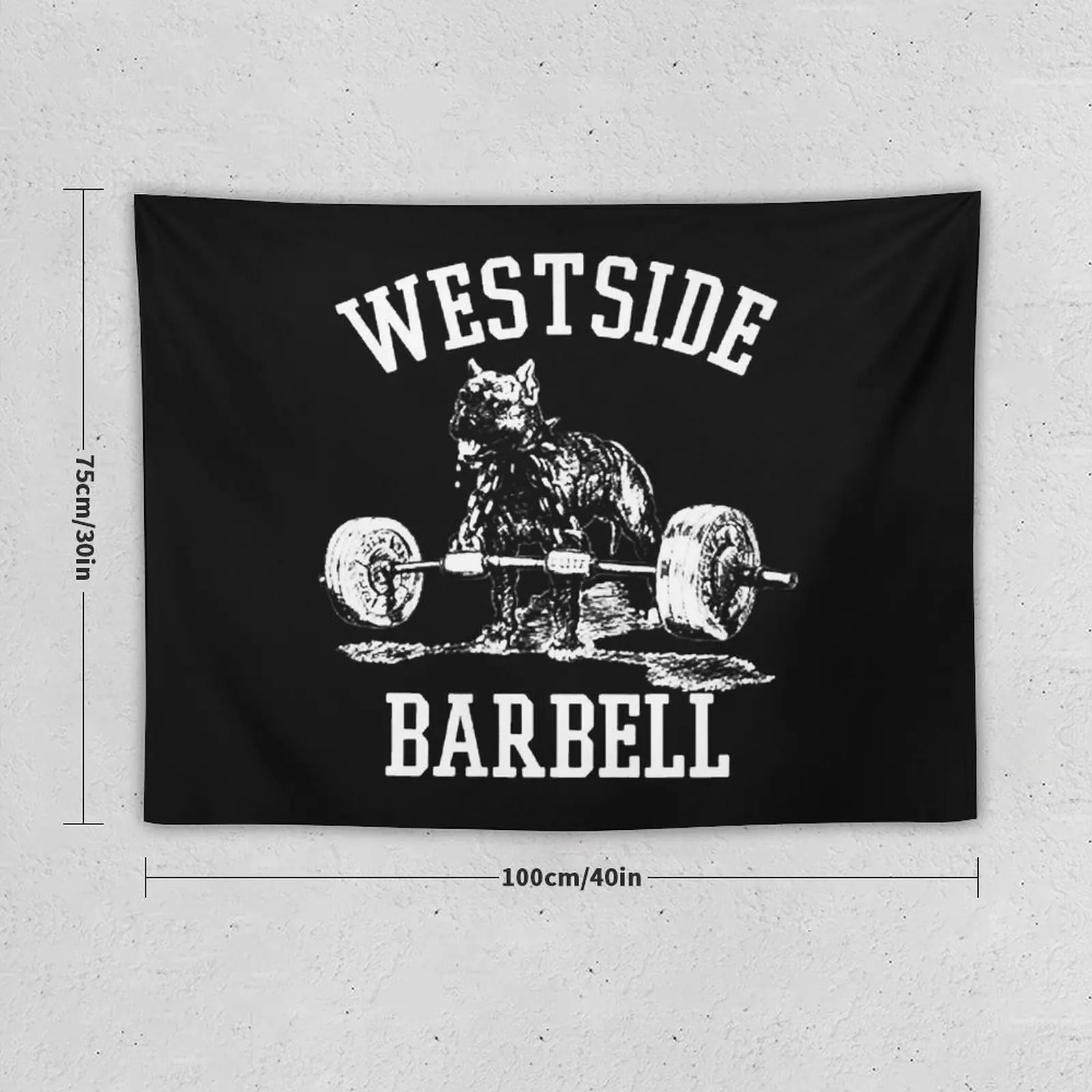 Westside Barbell Tapestry Room Decorator Room Decore Aesthetic Wall Deco Tapestry