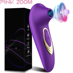 Powerful Sucking Vibrator Female Clitoris Nipple Oral Vagina Vacuum Stimulator Massager Sex Toys Adults Goods for Women