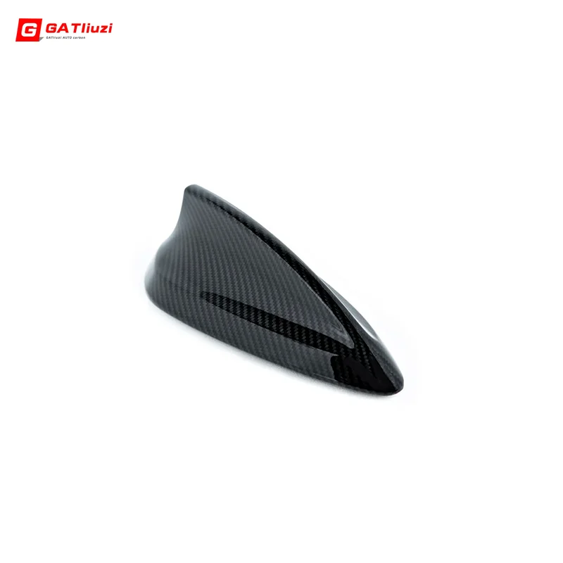 Carbon Fiber Car Roof Shark Fin Antena Capa, Guarnição Adesivo, Acessórios de carro, BMW G80, G82, M3, M4, 2021