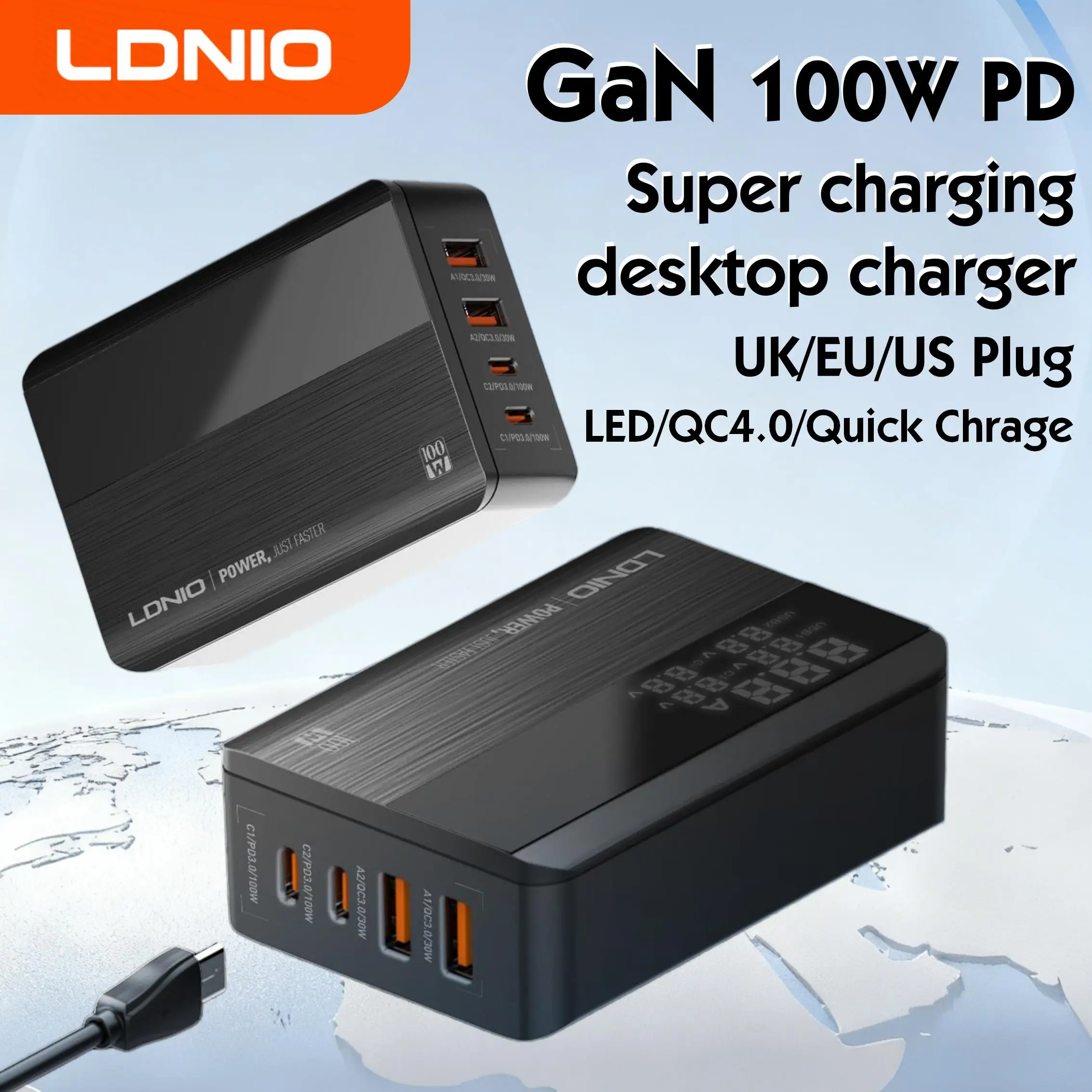 Ldnio 100W Gan Pd F… - image